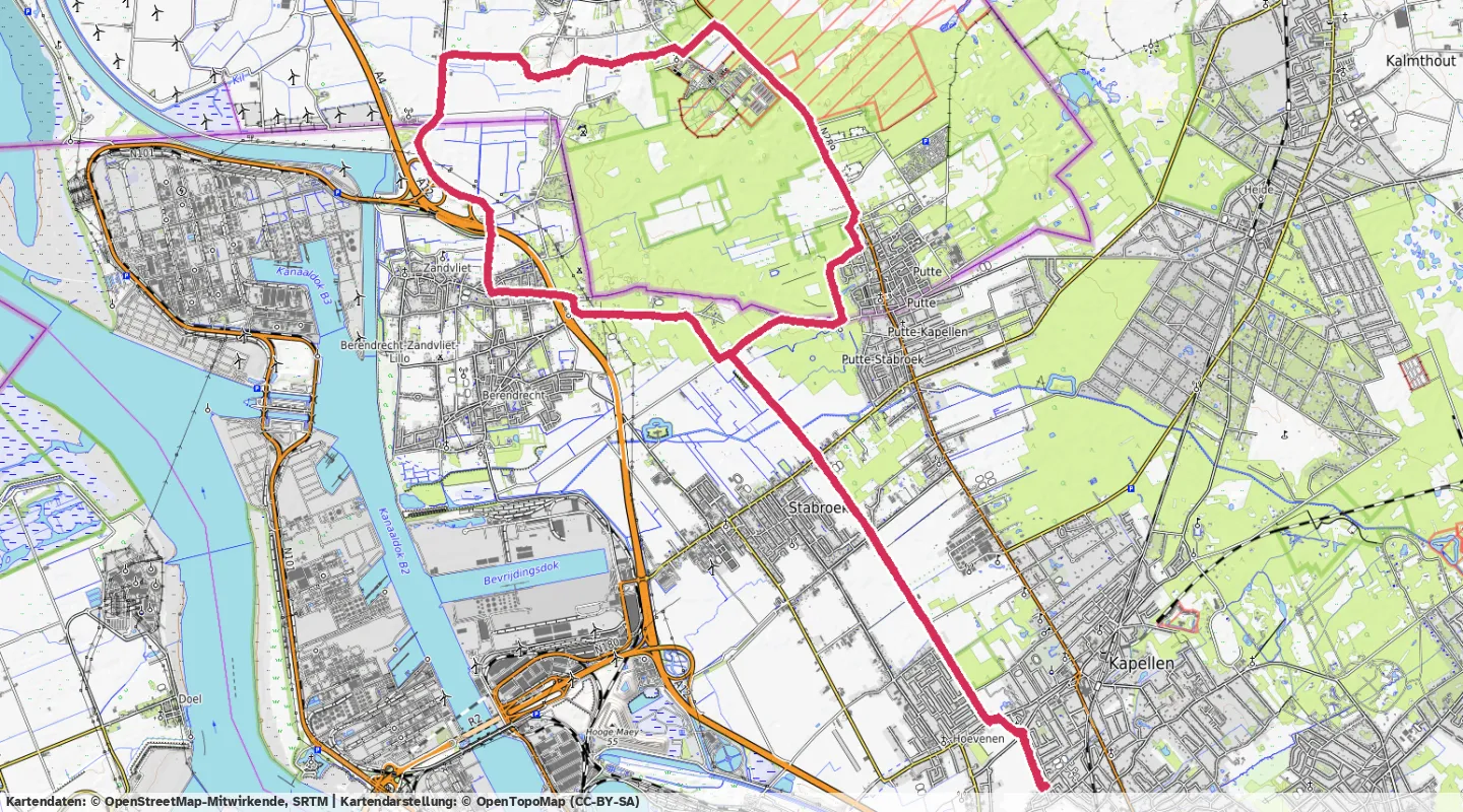 Route map for 🚴‍♂️ ⏰01:00:35 📏31.72km 🛫23m ❤️‍🔥128bpm 🪫152W 🧁554Kcal