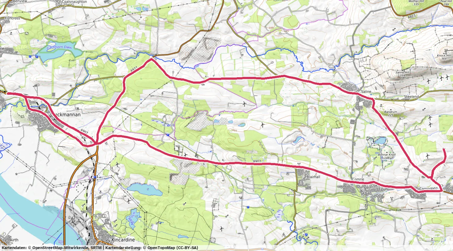 Route map for 🚴‍♂️ ⏰01:29:21 📏37.96km 🛫356m 🪫128W 🧁767Kcal