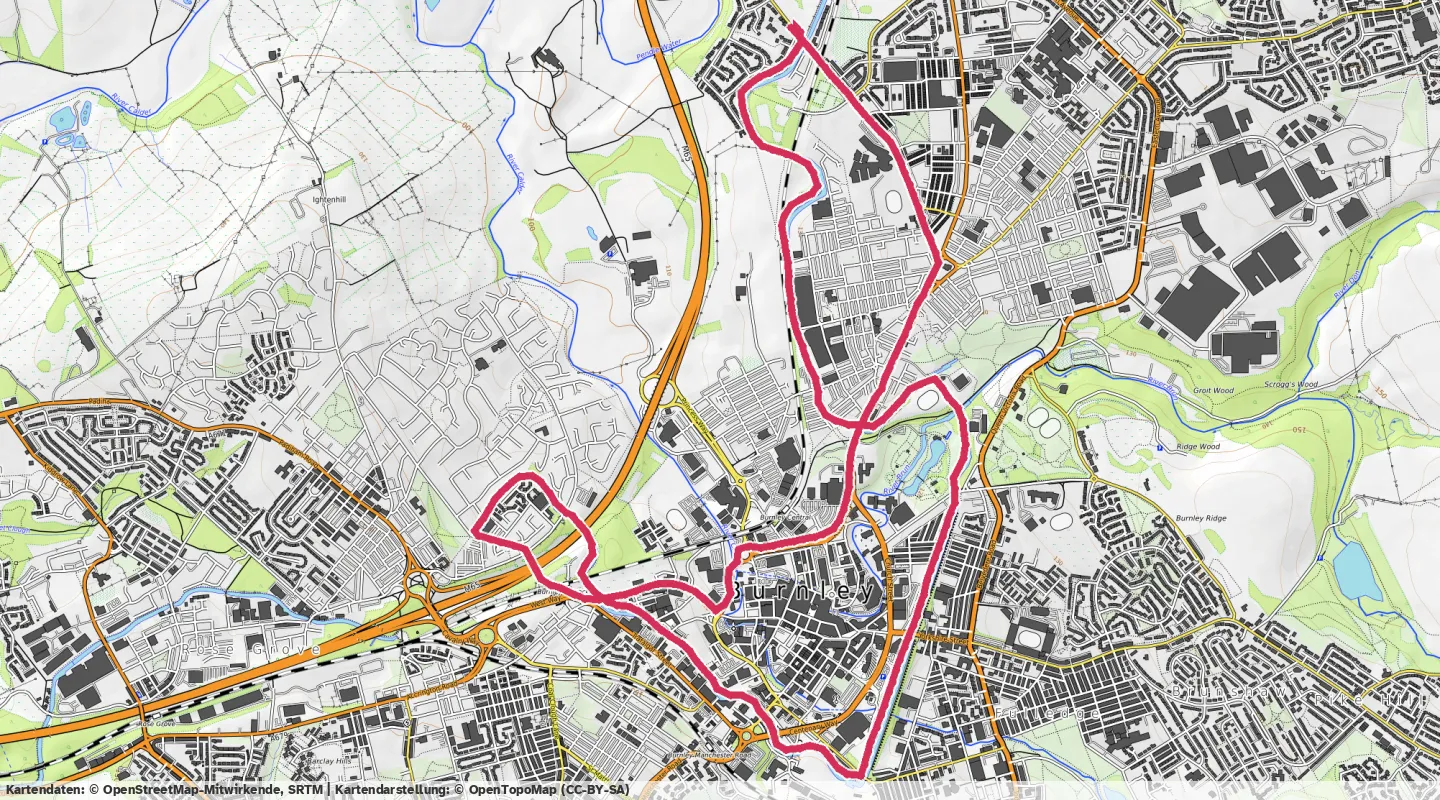 Route map for 🏃‍♂️ ⏰00:56:05 📏10.75km ⏱️05:13/km 🛫62m ❤️‍🔥160bpm 🧁836Kcal