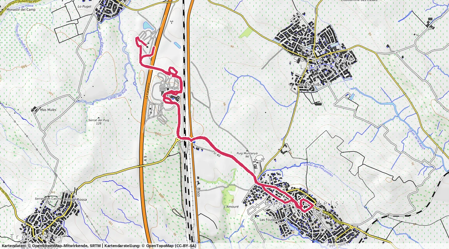 Route map for 🏃‍♂️ ⏰00:39:06 📏8.02km ⏱️4:52/km 🛫53m 🧁712Kcal