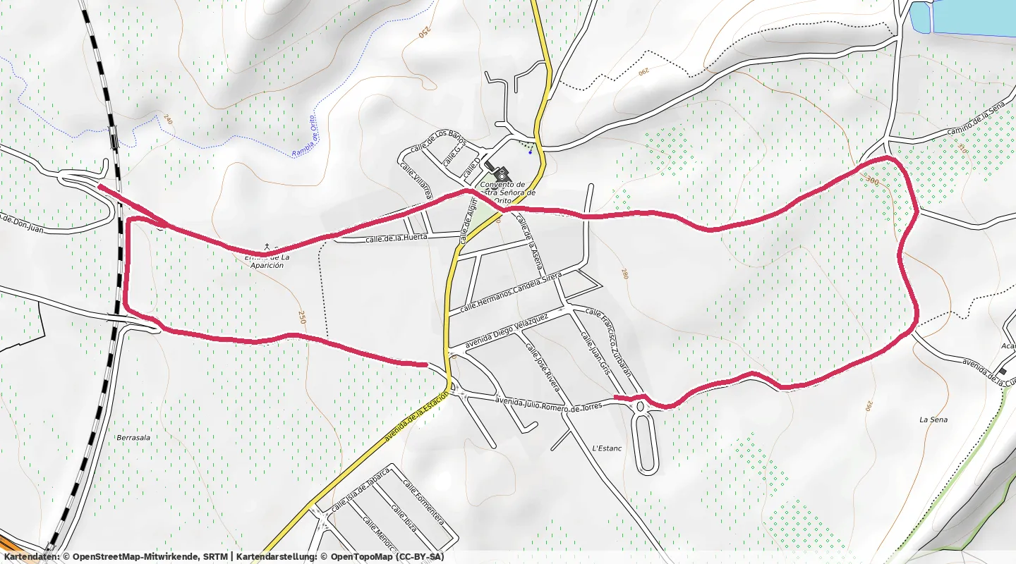 Route map for 🏃‍♂️ ⏰00:26:32 📏5.01km ⏱️5:17/km 🛫47m 🧁441Kcal