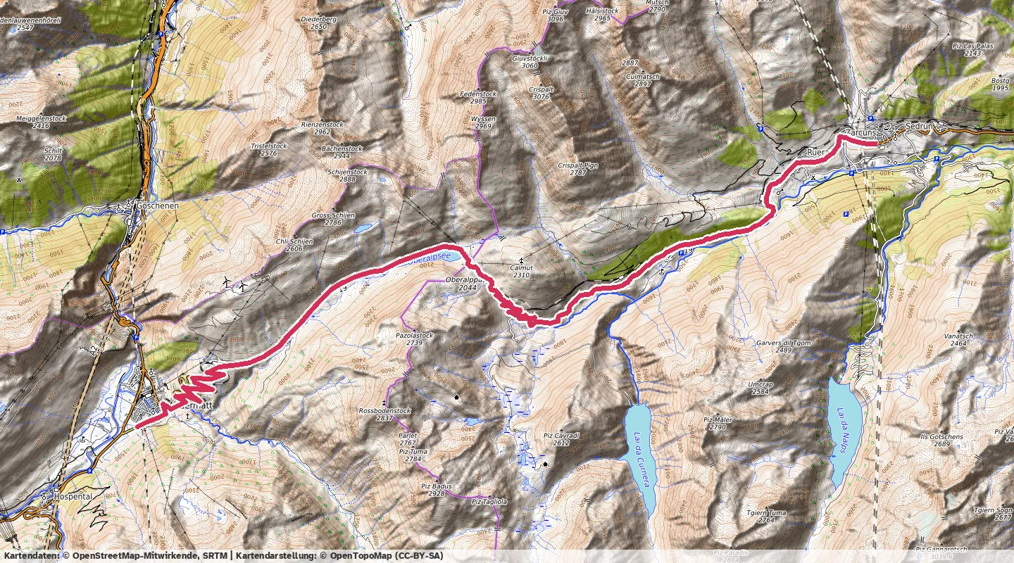 Route map for 🚴‍♂️ ⏰01:03:25 📏23.1km 🛫638m ❤️‍🔥147bpm 🪫222W 🧁845Kcal