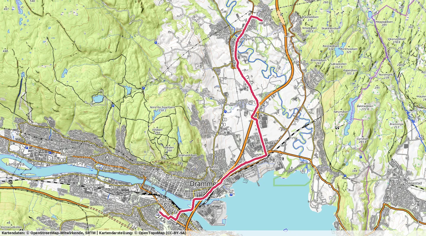Route map for 🏃‍♂️ ⏰00:55:03 📏10.1km ⏱️5:27/km 🛫54m 🧁909Kcal