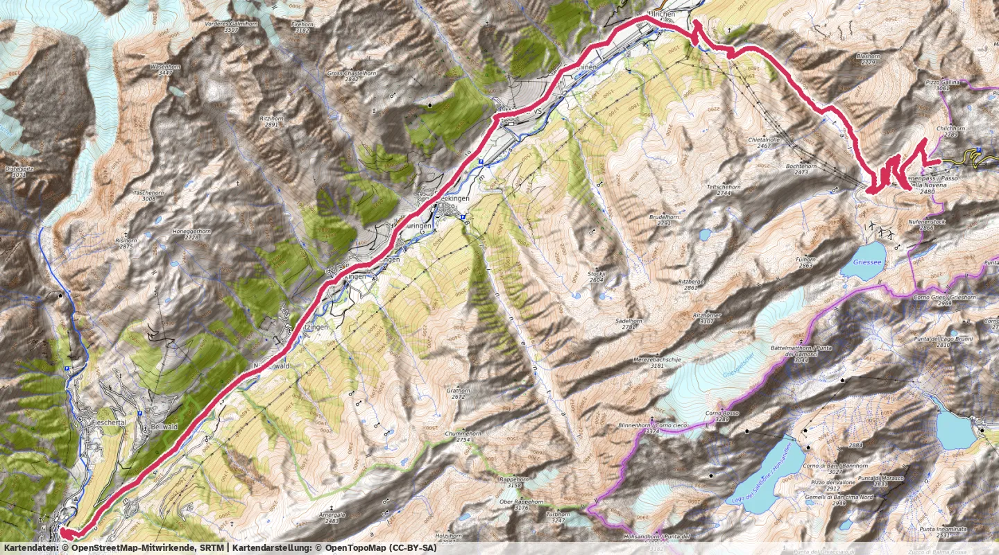 Route map for 🚴‍♂️ ⏰02:10:42 📏33.54km 🛫1490m ❤️‍🔥158bpm 🪫208W 🧁1,628Kcal
