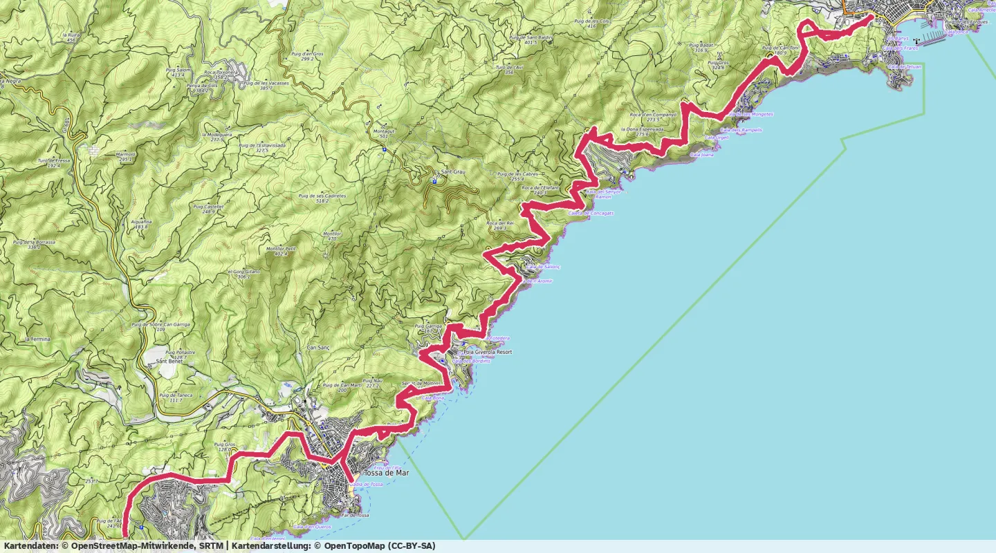 Route map for 🚴‍♂️ ⏰01:35:11 📏47.34km 🛫922m ❤️‍🔥157bpm 🪫238W 🧁1,361Kcal
