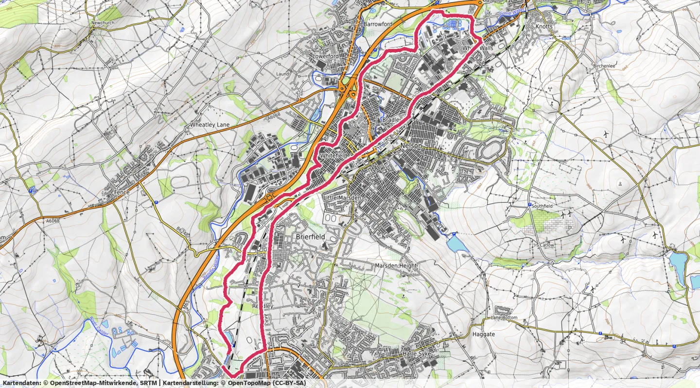 Route map for 🏃‍♂️ ⏰01:29:50 📏14.51km ⏱️6:11/km 🛫32m ❤️‍🔥168bpm 🧁1995Kcal