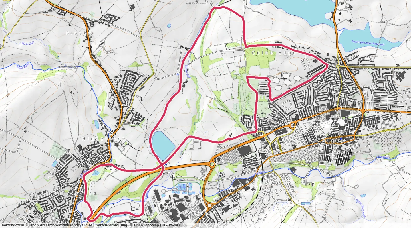 Route map for 🏃‍♂️ ⏰01:04:45 📏10.78km ⏱️06:00/km 🛫143m ❤️‍🔥148bpm 🧁824Kcal