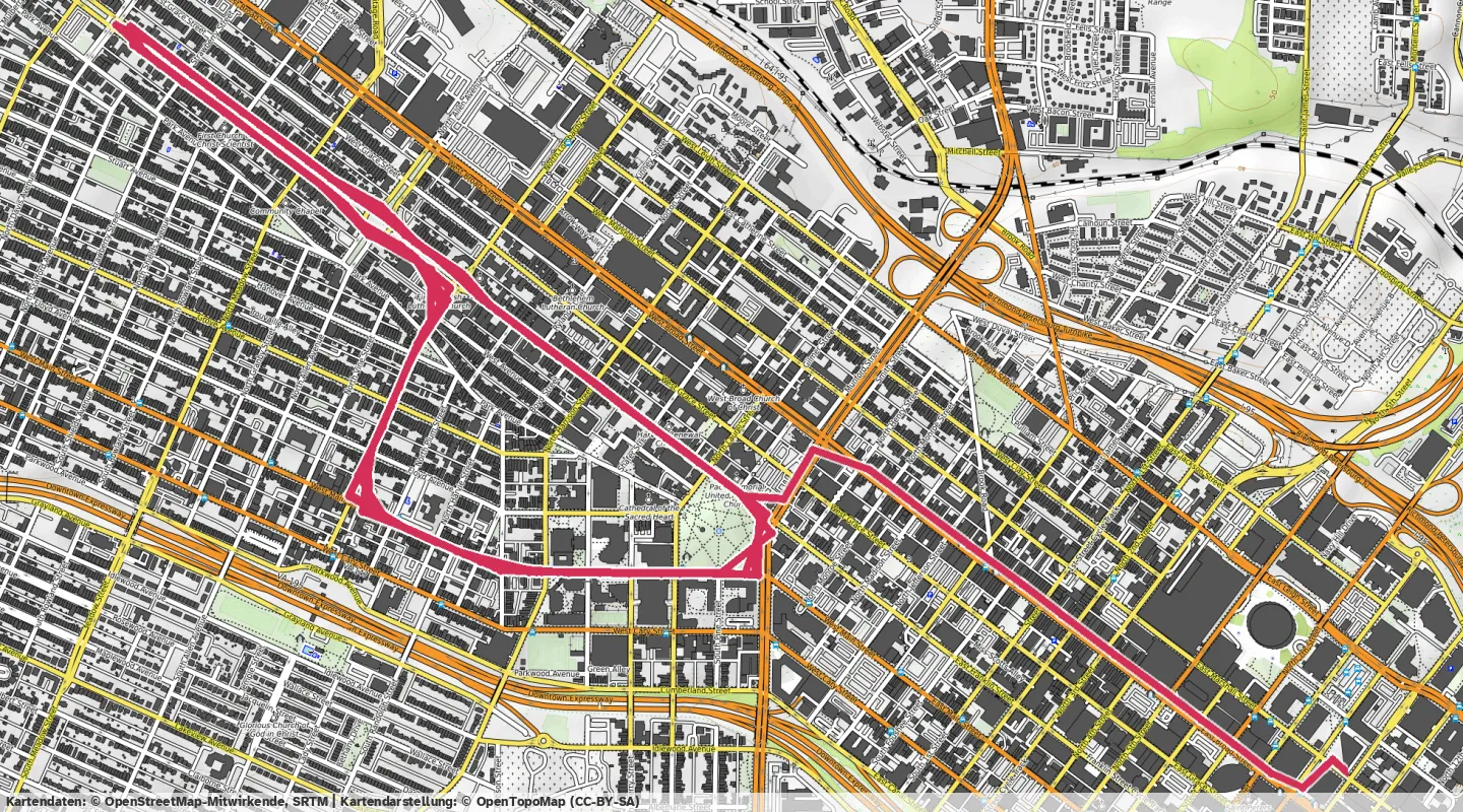 Route map for 🚴‍♂️ ⏰01:00:28 📏31.67km 🛫72m ❤️‍🔥126bpm 🪫119W 🧁428Kcal