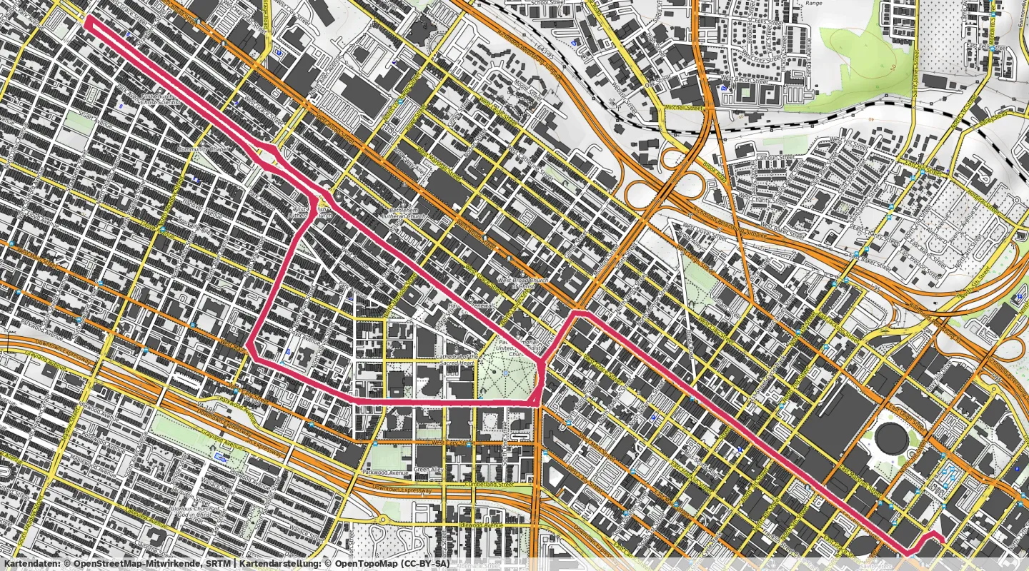 Route map for 🚴‍♂️ ⏰00:30:15 📏13.91km 🛫36m ❤️‍🔥126bpm 🪫105W 🧁188Kcal
