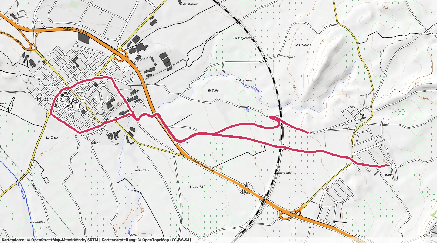 Route map for 🏃‍♂️ ⏰00:51:24 📏9.02km ⏱️5:42/km 🛫65m 🧁794Kcal