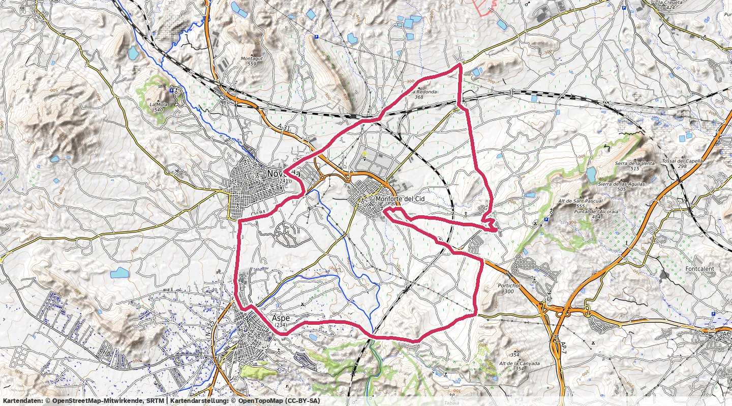 Route map for 🚴‍♂️ ⏰01:17:51 📏34.73km 🛫246m 🪫135W 🧁703Kcal
