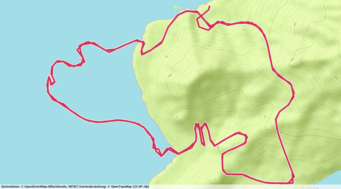 Route map for 🚴‍♂️ ⏰01:00:35 📏25.97km 🛫103m ❤️‍🔥114bpm 🪫95W 🧁331Kcal