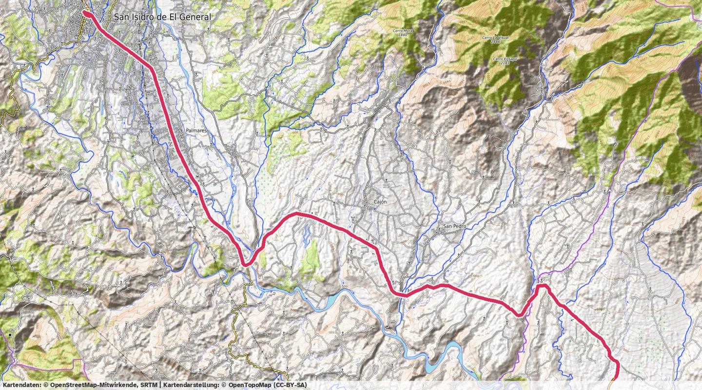 Route map for 🚴‍♂️ ⏰01:45:16 📏40.65km 🛫627m ❤️‍🔥152bpm 🪫174W 🧁1,196Kcal
