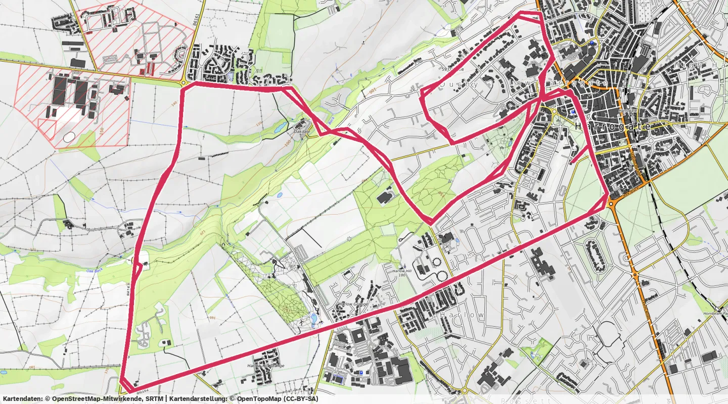 Route map for 🚴‍♂️ ⏰01:03:01 📏28.78km 🛫494m ❤️‍🔥140bpm 🪫163W 🧁593Kcal