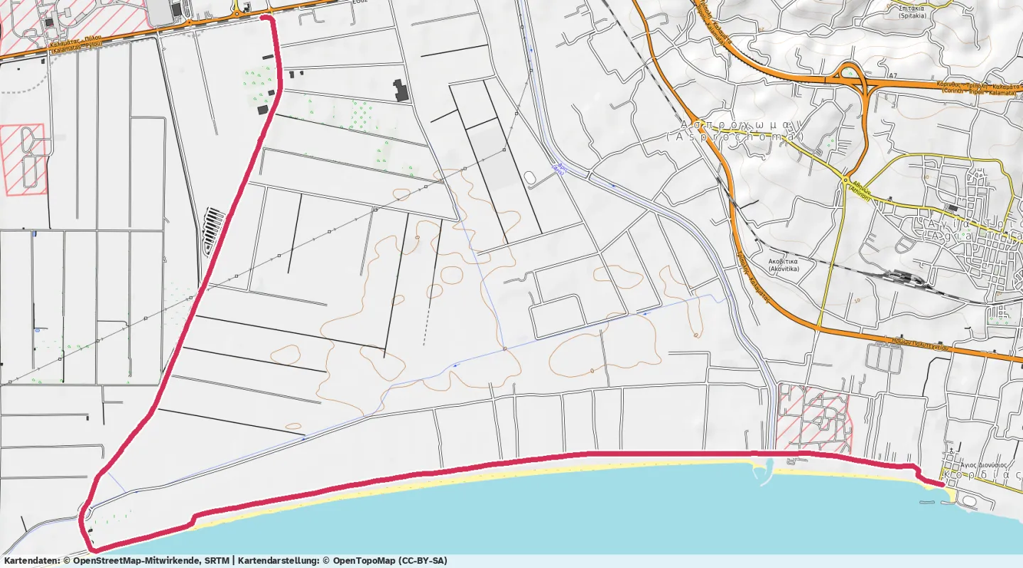 Route map for 🚴‍♂️ ⏰00:18:32 📏9.56km 🛫3m ❤️‍🔥131bpm 🪫154W 🧁170Kcal