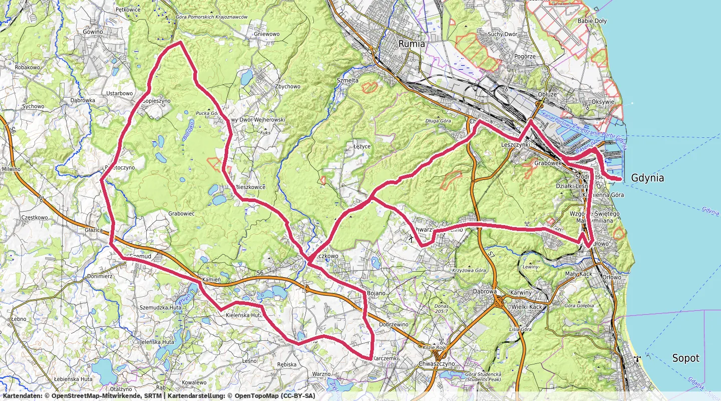 Route map for 🚴‍♂️ ⏰02:59:54 📏89.84km 🛫894m ❤️‍🔥129bpm 🪫163W 🧁1,757Kcal