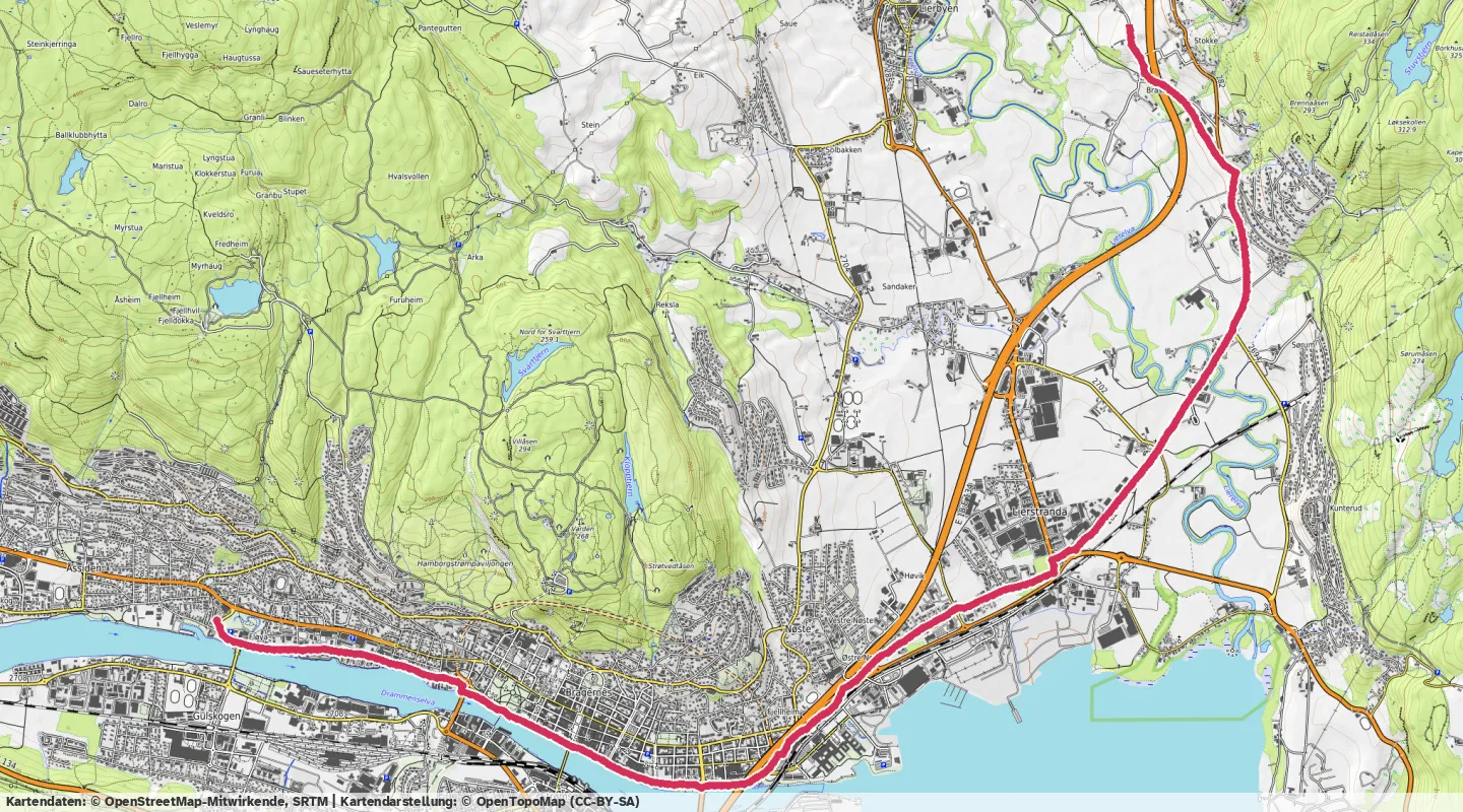 Route map for 🏃‍♂️ ⏰01:00:12 📏11.04km ⏱️5:27/km 🛫43m 🧁972Kcal