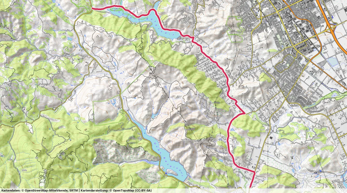 Route map for 🚴‍♂️ ⏰00:29:46 📏13.05km 🛫121m ❤️‍🔥154bpm 🪫146W 🧁250Kcal