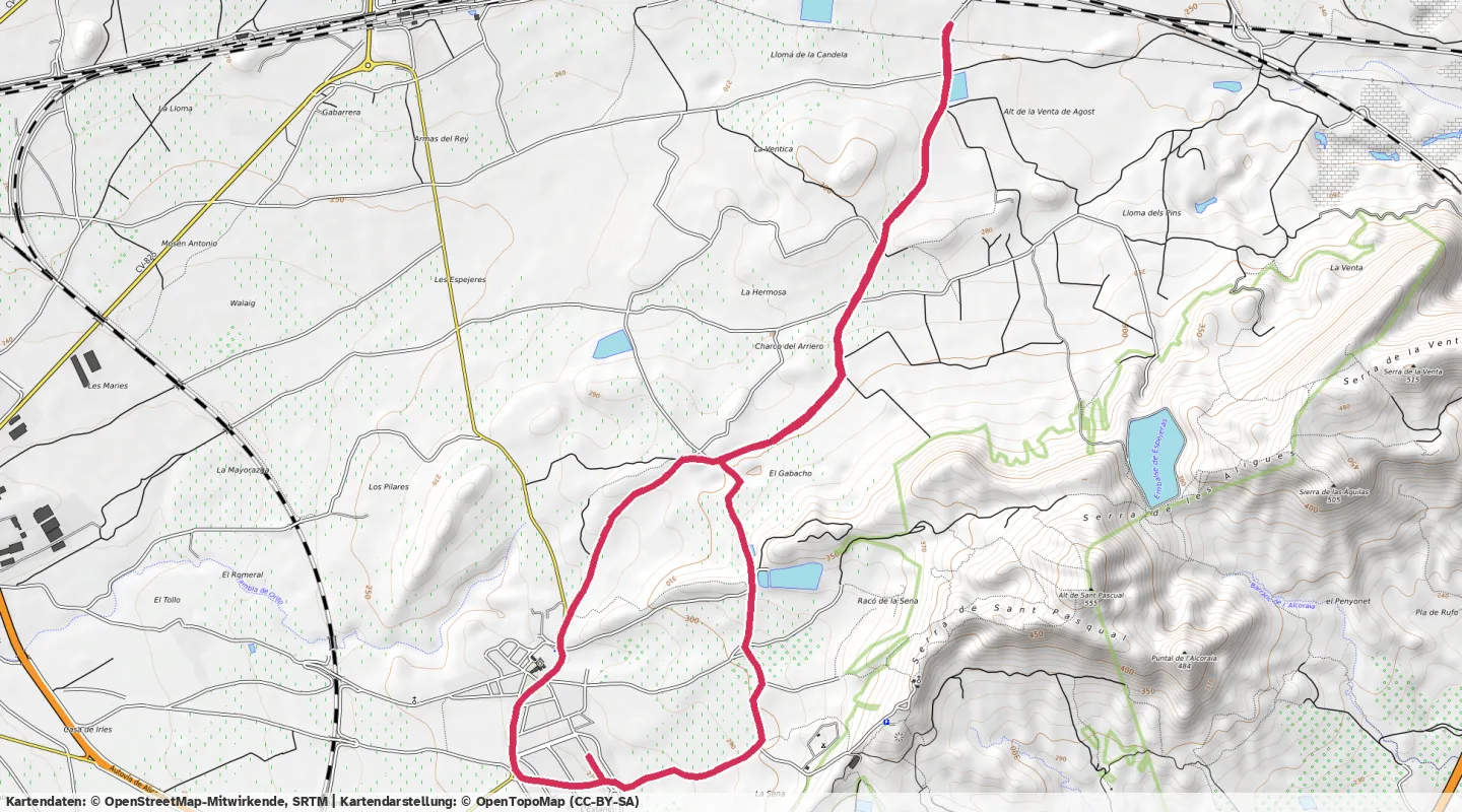 Route map for 🏃‍♂️ ⏰01:00:06 📏10.46km ⏱️5:44/km 🛫106m 🧁1,082Kcal