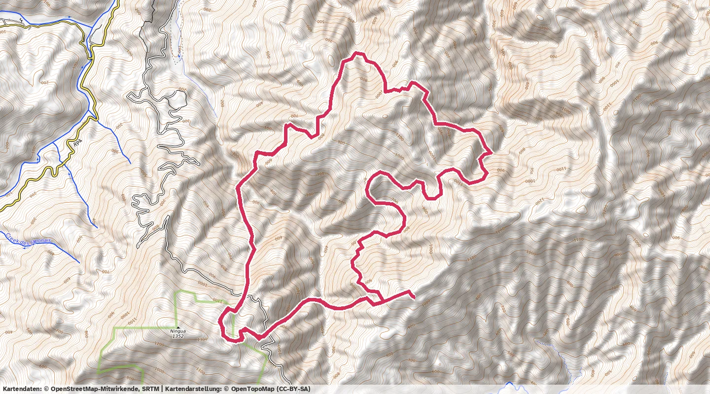 Route map for 🚴‍♂️ ⏰01:00:55 📏33.53km 🛫150m ❤️‍🔥142bpm 🪫144W 🧁523Kcal