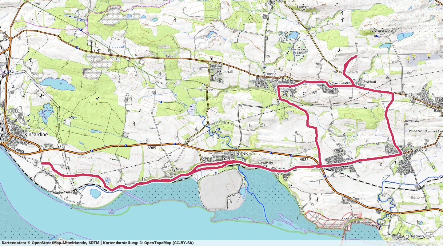 Route map for 🚴‍♂️ ⏰01:35:00 📏37.01km 🛫224m 🪫122W 🧁775Kcal