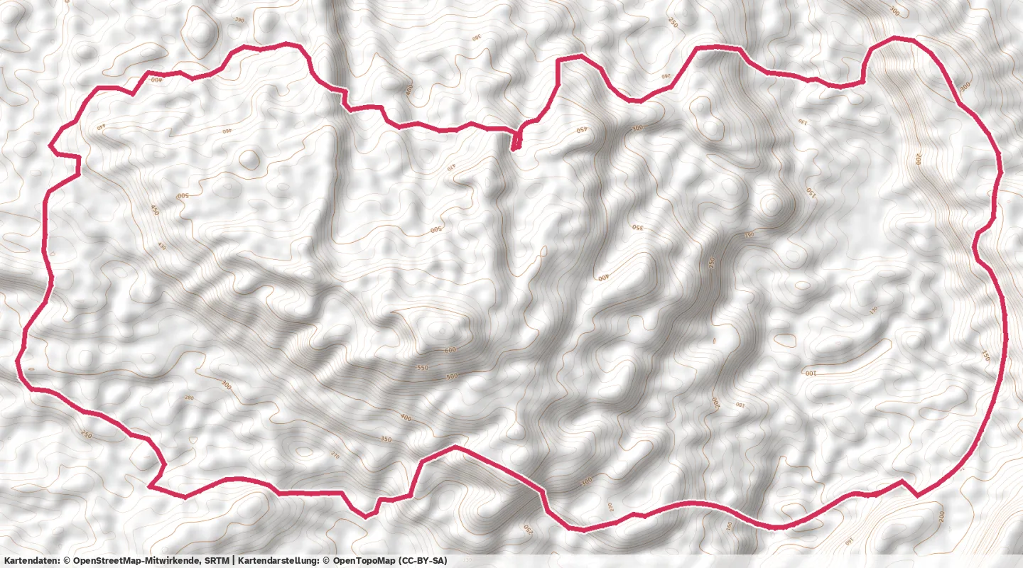 Route map for 🚴‍♂️ ⏰00:48:28 📏26.54km 🛫156m ❤️‍🔥148bpm 🪫172W 🧁500Kcal