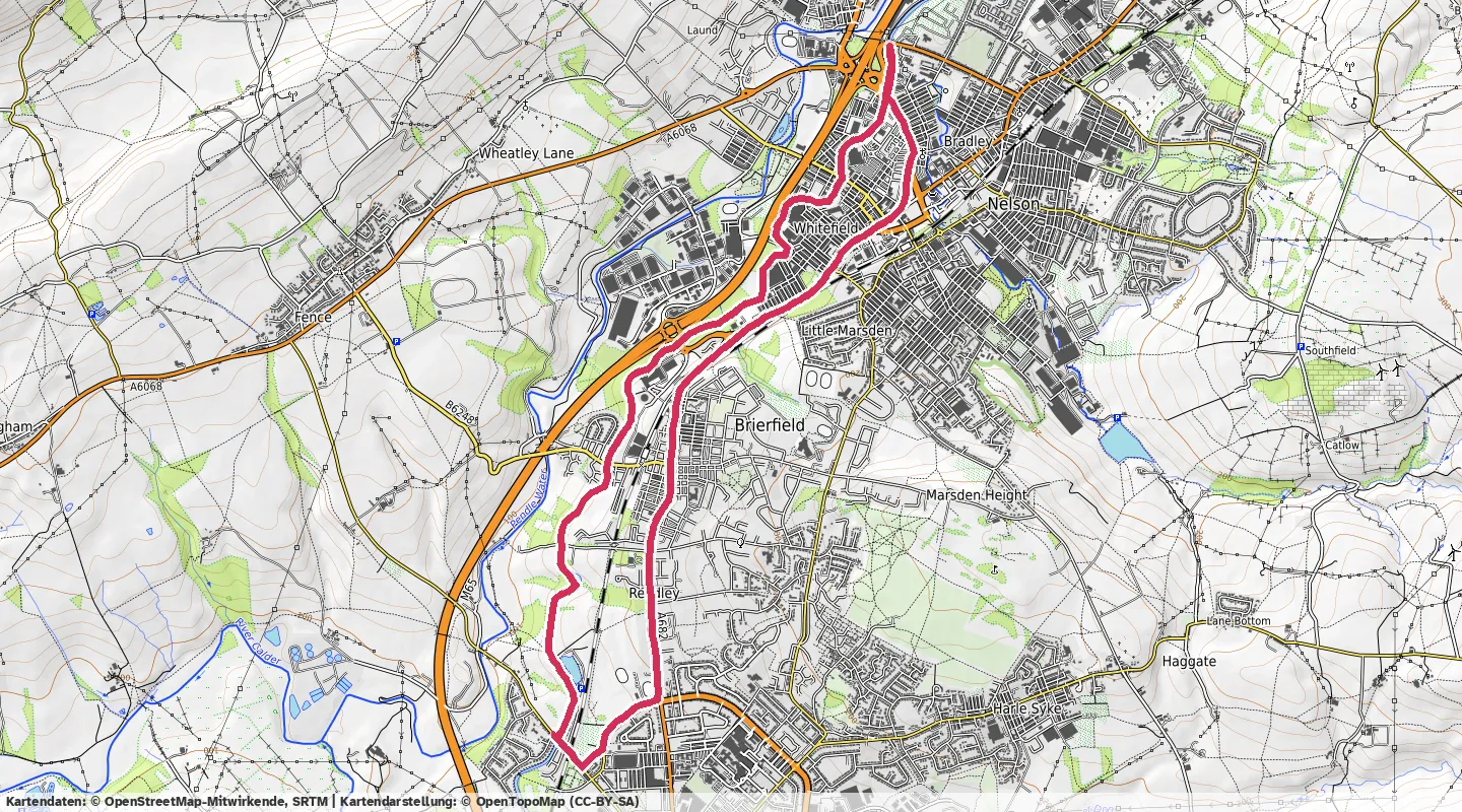 Route map for 🏃‍♂️ ⏰01:03:30 📏10.5km ⏱️06:02/km 🛫45m ❤️‍🔥171bpm 🧁1401Kcal