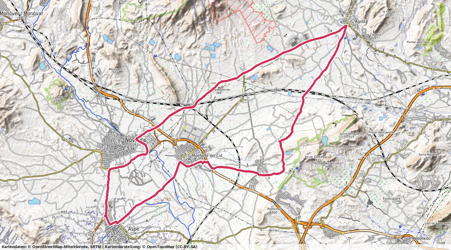 Route map for 🚴‍♂️ ⏰01:27:41 📏36.36km 🛫205m 🪫113W 🧁662Kcal