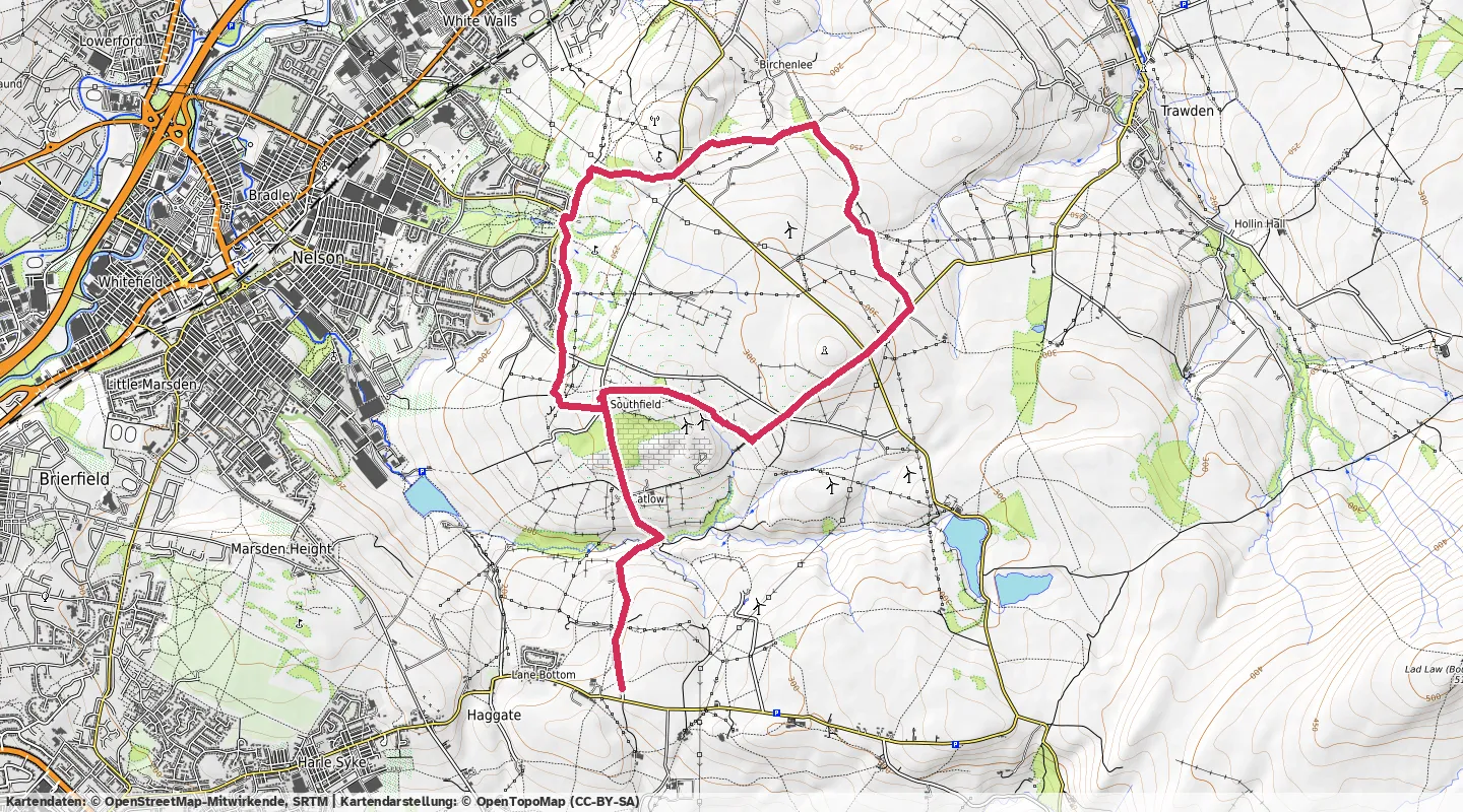 Route map for 🚶‍♂️‍➡️ ⏰01:33:50 📏6.87km 🛫140m ❤️‍🔥113bpm 🧁993Kcal