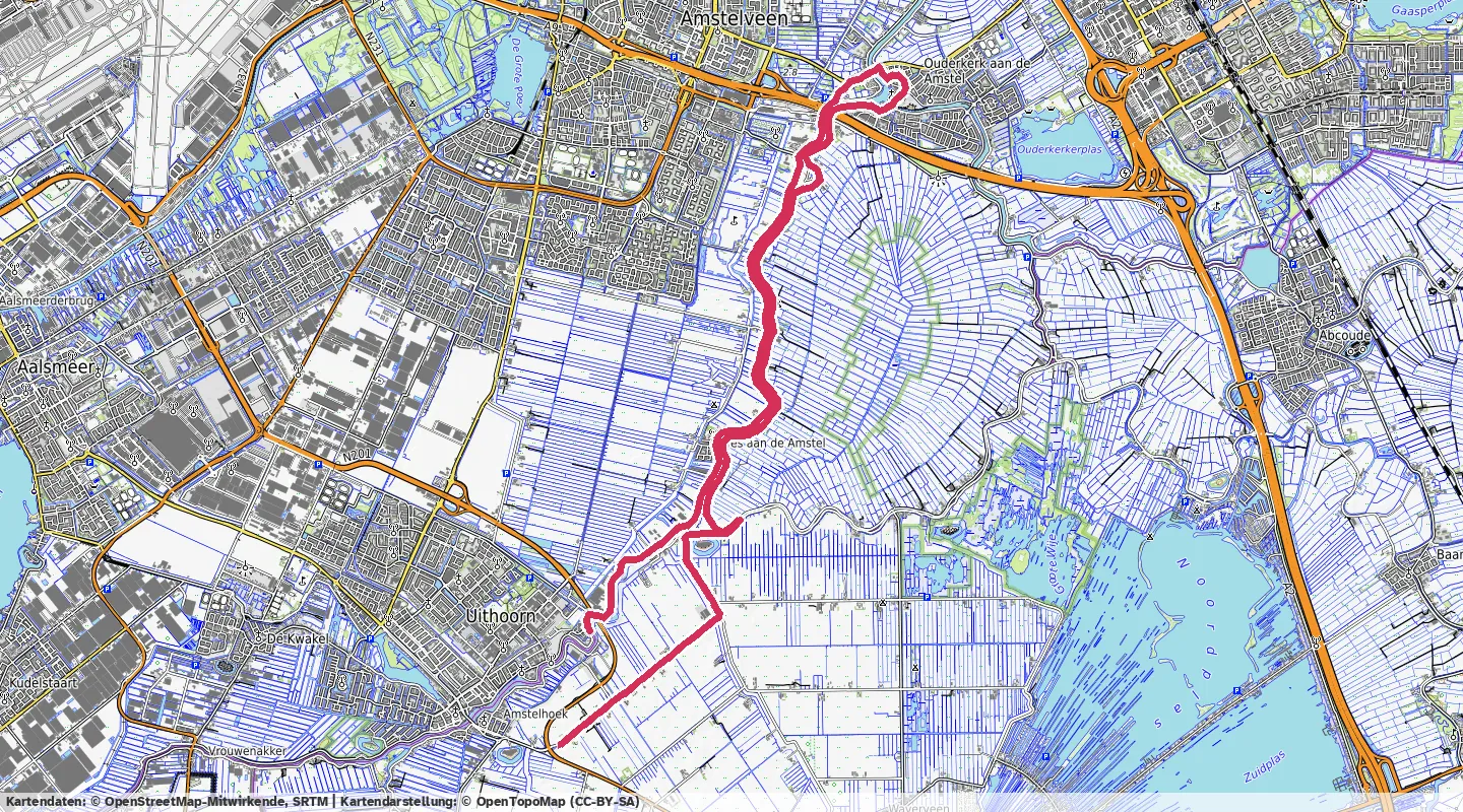 Route map for 🚴‍♂️ ⏰00:44:00 📏20.43km 🛫39m ❤️‍🔥133bpm 🪫126W 🧁332Kcal