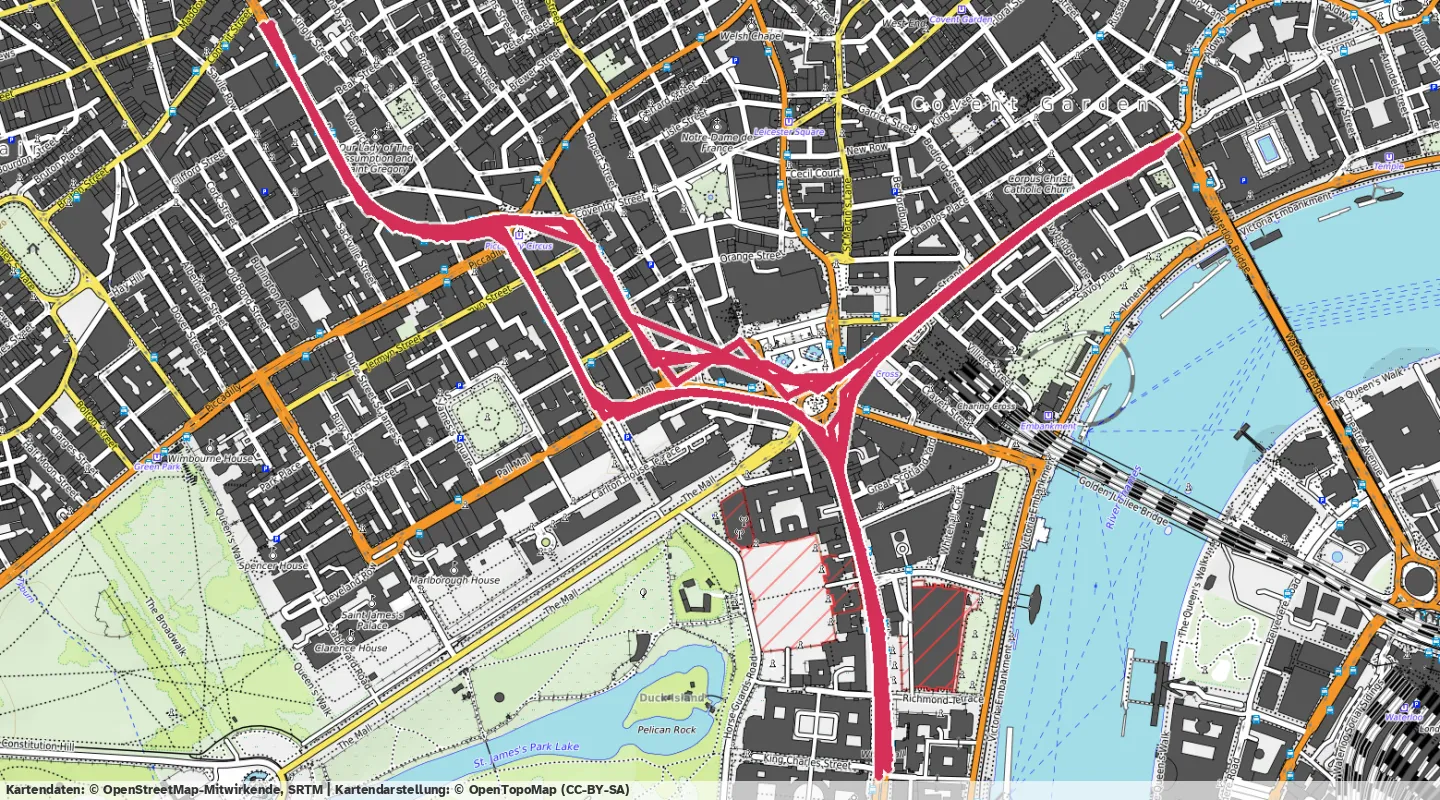 Route map for 🚴‍♂️ ⏰00:44:53 📏20.84km 🛫105m ❤️‍🔥146bpm 🪫144W 🧁384Kcal