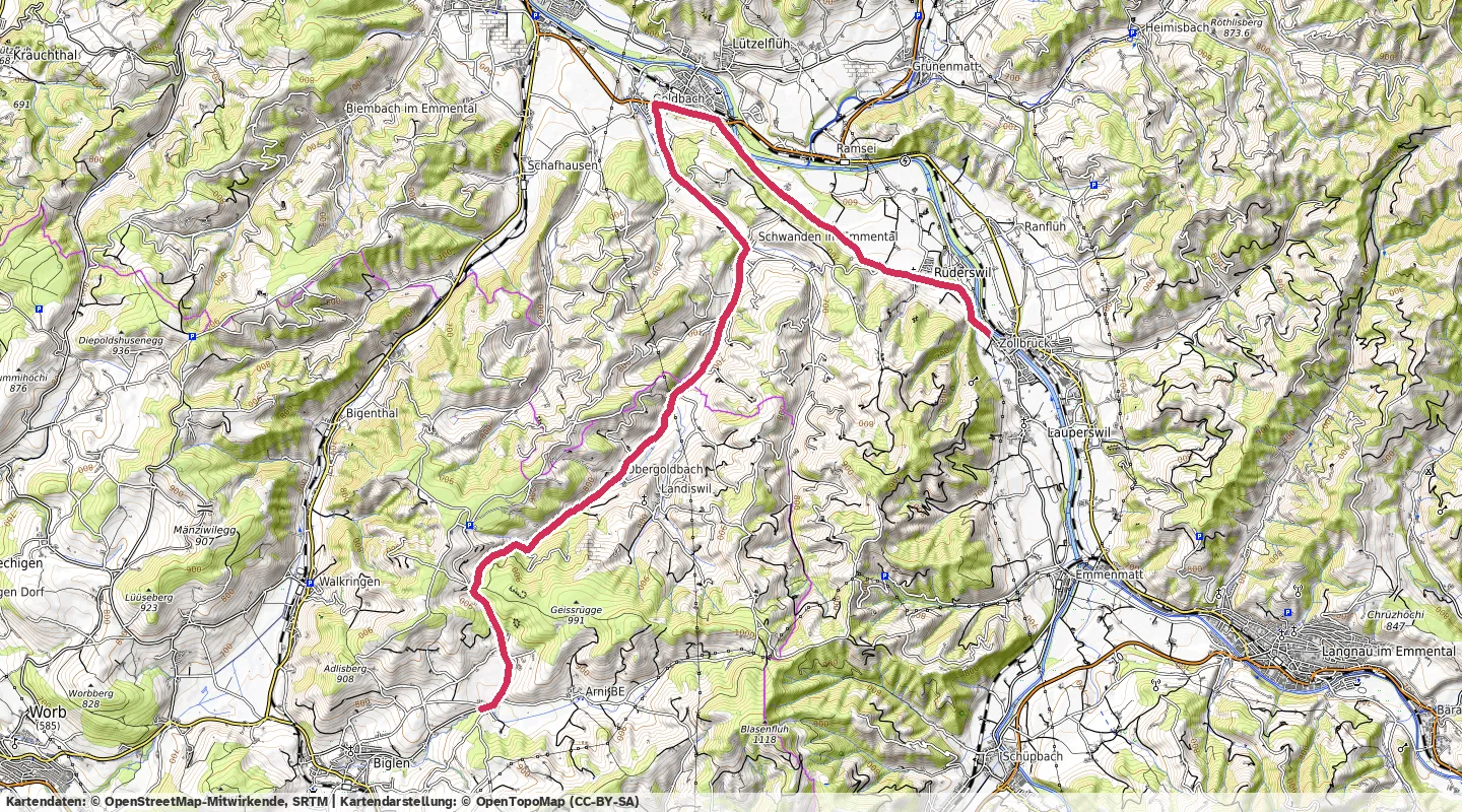 Route map for 🚴‍♂️ ⏰00:44:57 📏15.71km 🛫351m ❤️‍🔥146bpm 🪫167W 🧁451Kcal