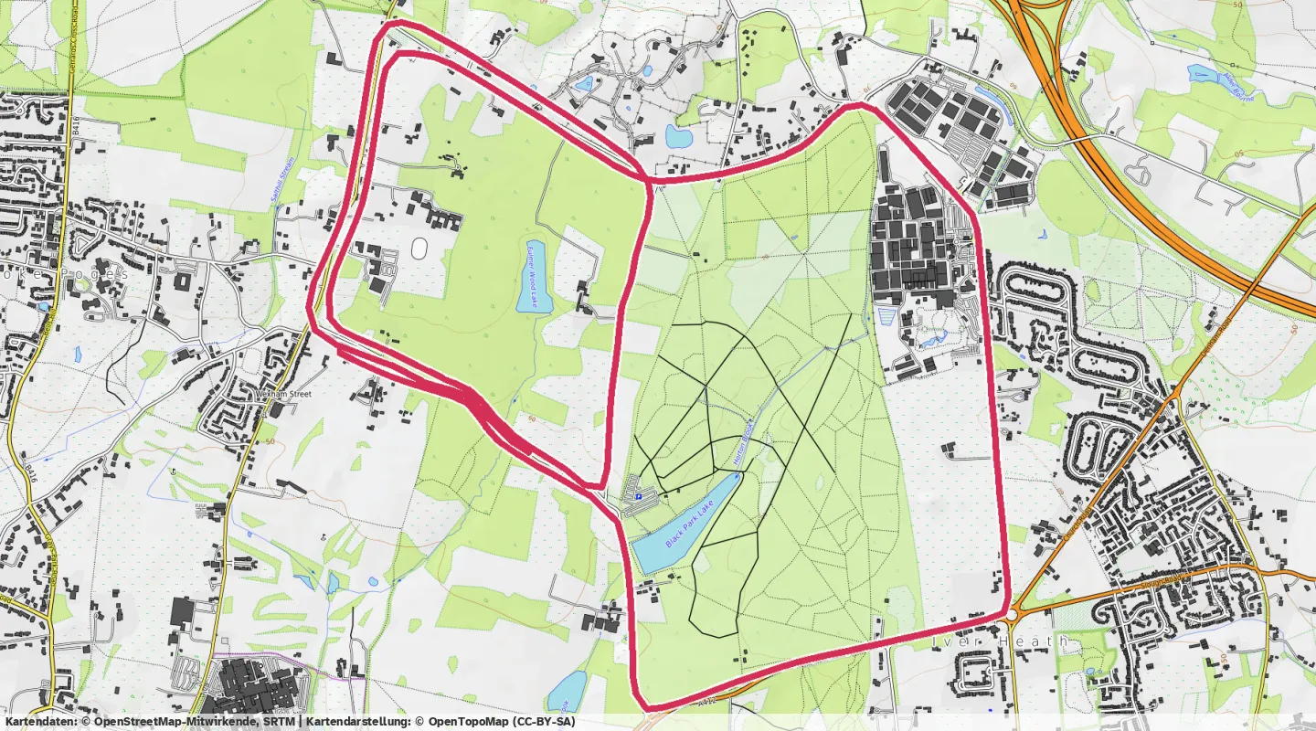 Route map for 🚴‍♂️ ⏰00:26:53 📏15.24km 🛫72m ❤️‍🔥142bpm 🪫232W 🧁418Kcal