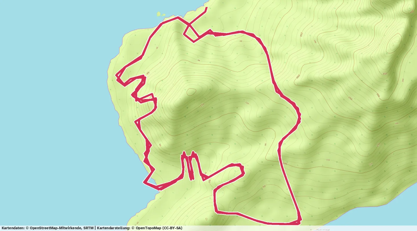 Route map for 🚴‍♂️ ⏰01:00:17 📏29.94km 🛫177m ❤️‍🔥137bpm 🪫132W 🧁470Kcal