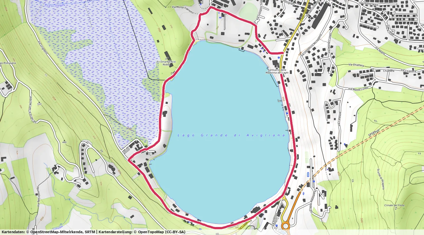 Route map for 🚴‍♂️ ⏰00:10:58 📏4.22km 🛫51m ❤️‍🔥152bpm 🪫154W 🧁110Kcal