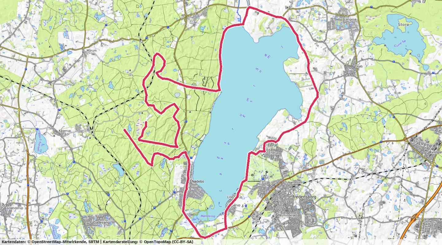 Route map for 🚴‍♂️ ⏰00:54:54 📏37.19km 🛫258m ❤️‍🔥167bpm 🪫222W 🧁731Kcal