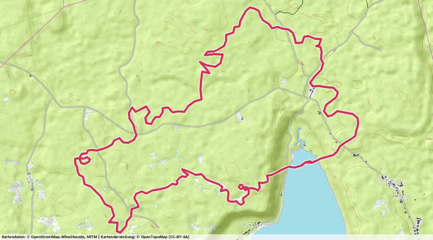 Route map for 🚴‍♂️ ⏰00:45:21 📏24.84km 🛫199m ❤️‍🔥170bpm 🪫199W 🧁594Kcal
