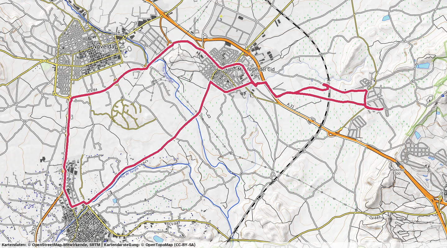 Route map for 🚴‍♂️ ⏰00:47:13 📏21.94km 🛫110m 🪫138W 🧁436Kcal