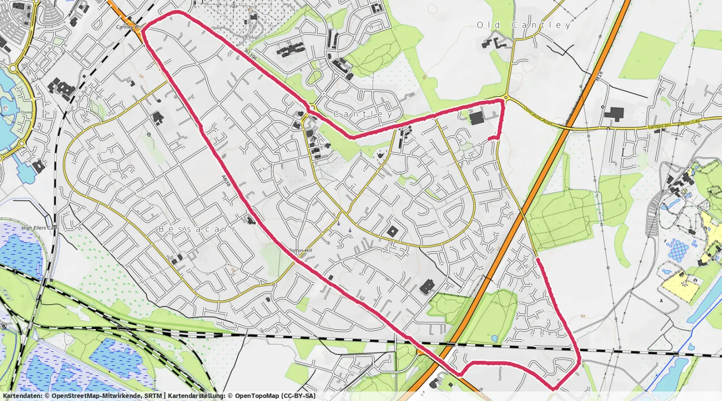 Route map for 🏃‍♂️ ⏰00:43:19 📏7.5km ⏱️5:46/km 🛫49m 🧁749Kcal
