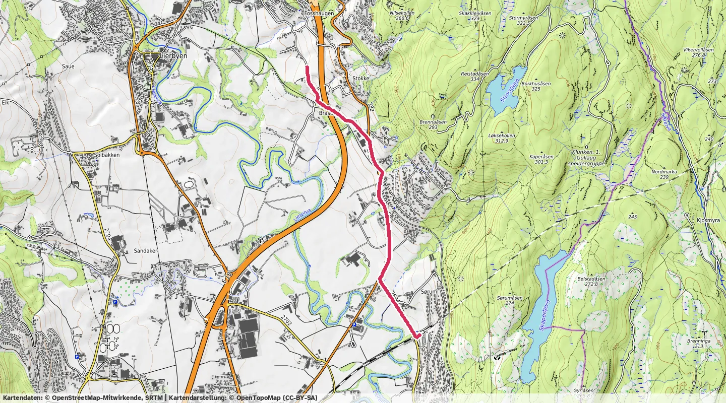 Route map for 🏃‍♂️ ⏰00:16:15 📏3.09km ⏱️5:15/km 🛫23m 🧁259Kcal