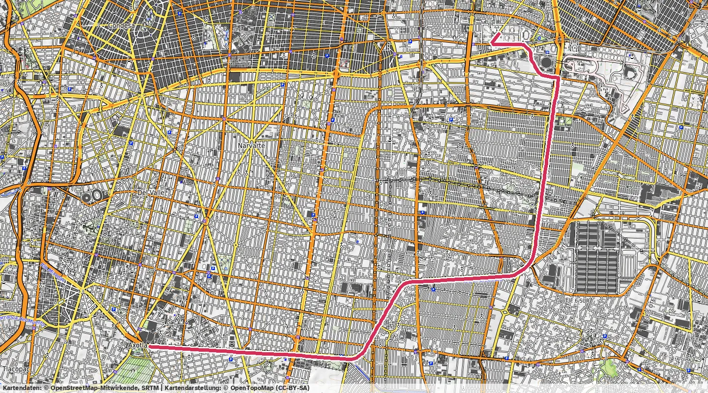 Route map for 🚴‍♂️ ⏰00:25:46 📏13.04km 🛫35m ❤️‍🔥143bpm 🪫160W 🧁269Kcal