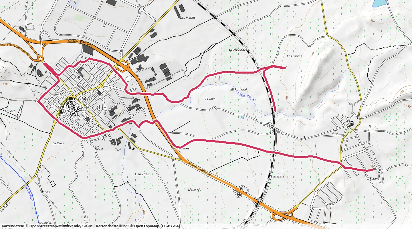 Route map for 🏃‍♂️ ⏰00:59:29 📏10.45km ⏱️5:41/km 🛫61m 🧁917Kcal