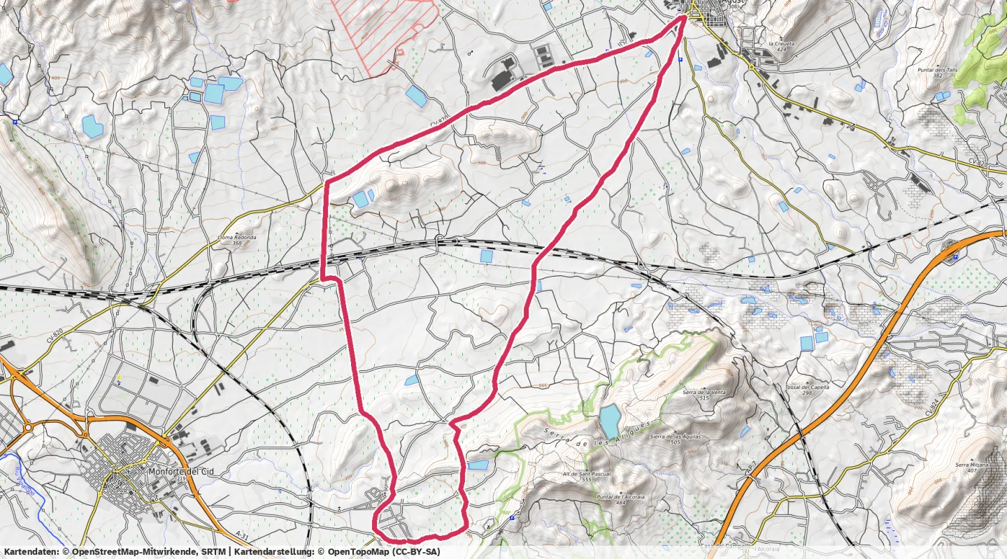 Route map for 🚴‍♂️ ⏰00:46:57 📏20.37km 🛫174m 🪫134W 🧁420Kcal