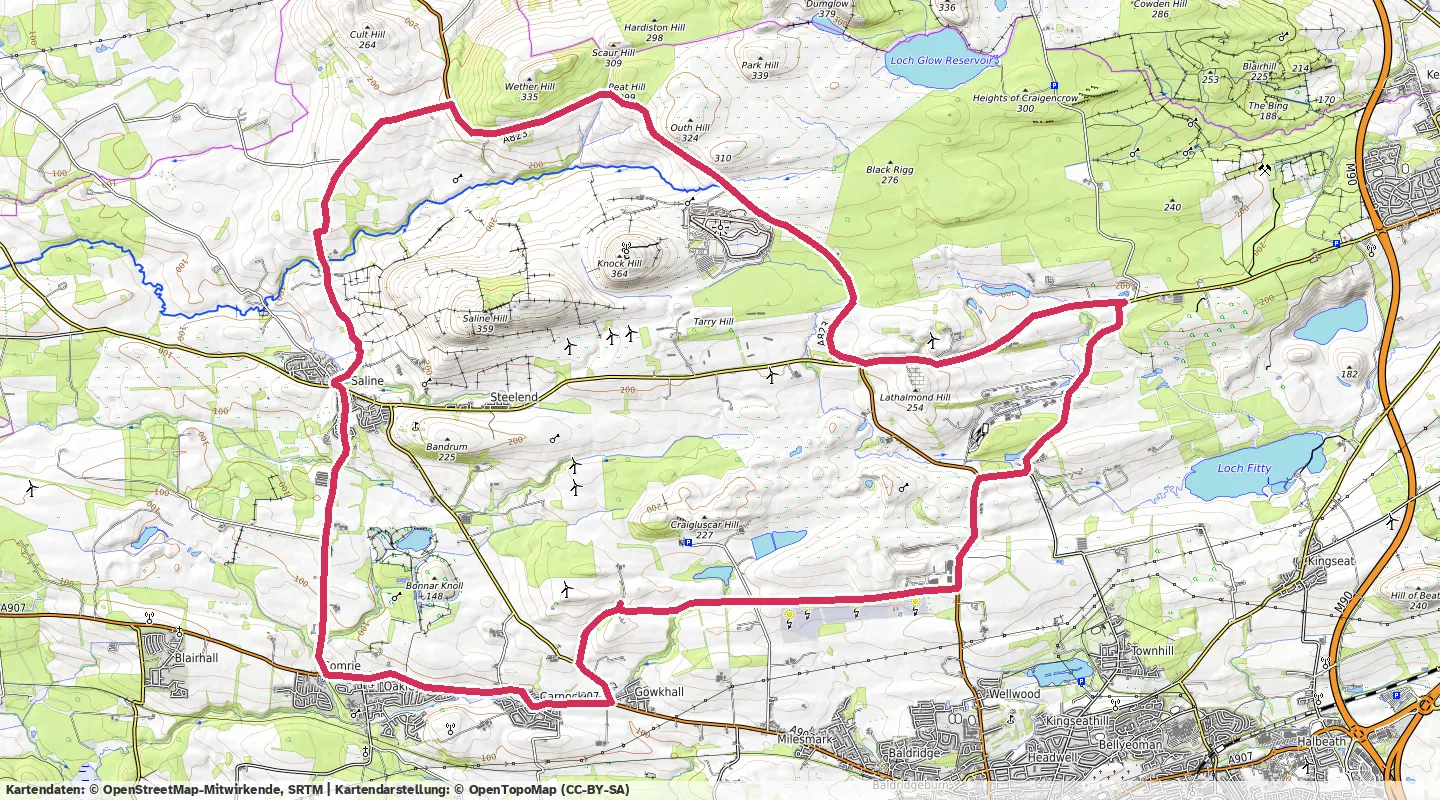 Route map for 🚴‍♂️ ⏰01:09:49 📏29.13km 🛫301m 🪫132W 🧁616Kcal