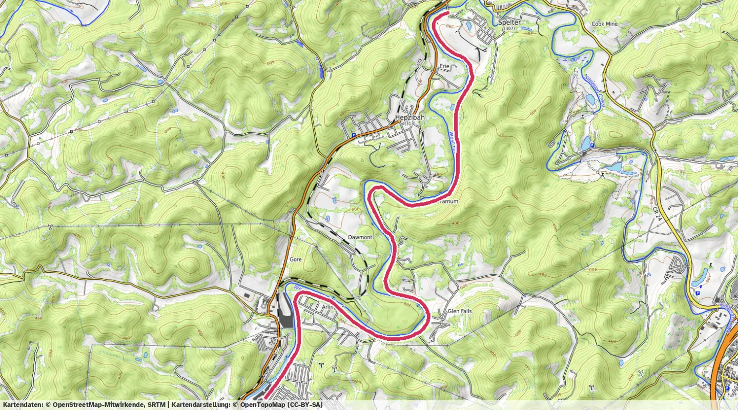 Route map for 🚴‍♂️ ⏰00:22:52 📏10.75km 🛫103m 🪫201W 🧁300Kcal
