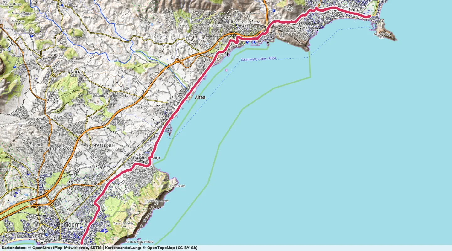 Route map for 🚴‍♂️ ⏰00:55:04 📏23.79km 🛫195m ❤️‍🔥134bpm 🪫132W 🧁415Kcal