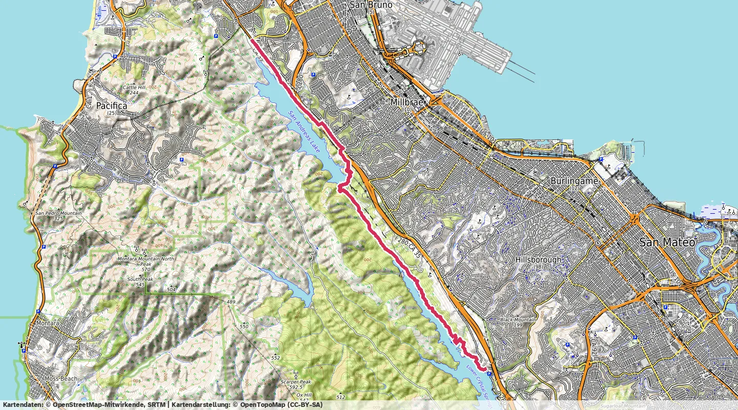 Route map for 🚴‍♂️ ⏰00:33:01 📏14.22km 🛫148m ❤️‍🔥151bpm 🪫151W 🧁286Kcal
