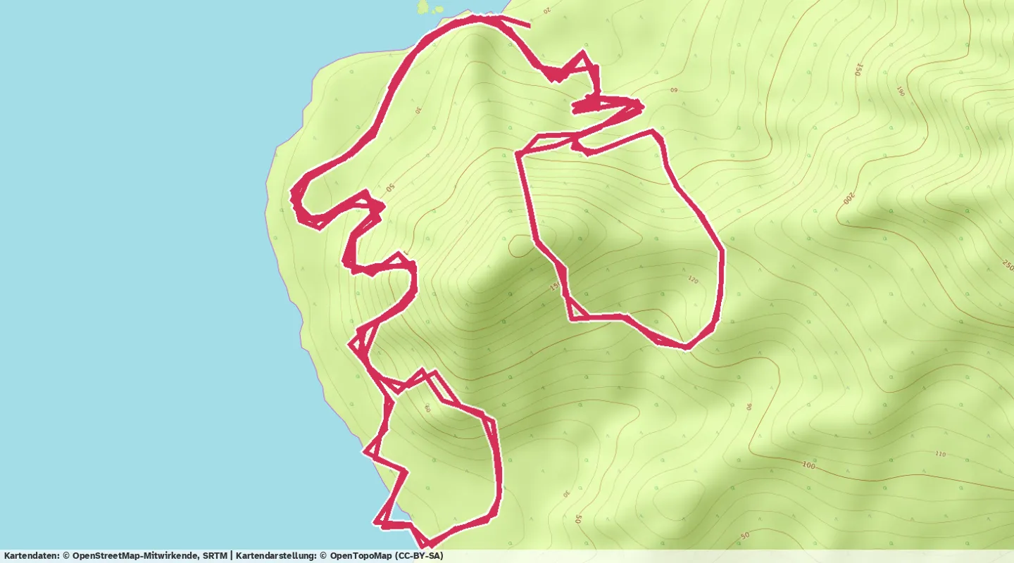 Route map for 🚴‍♂️ ⏰00:45:20 📏25.37km 🛫289m ❤️‍🔥172bpm 🪫207W 🧁618Kcal