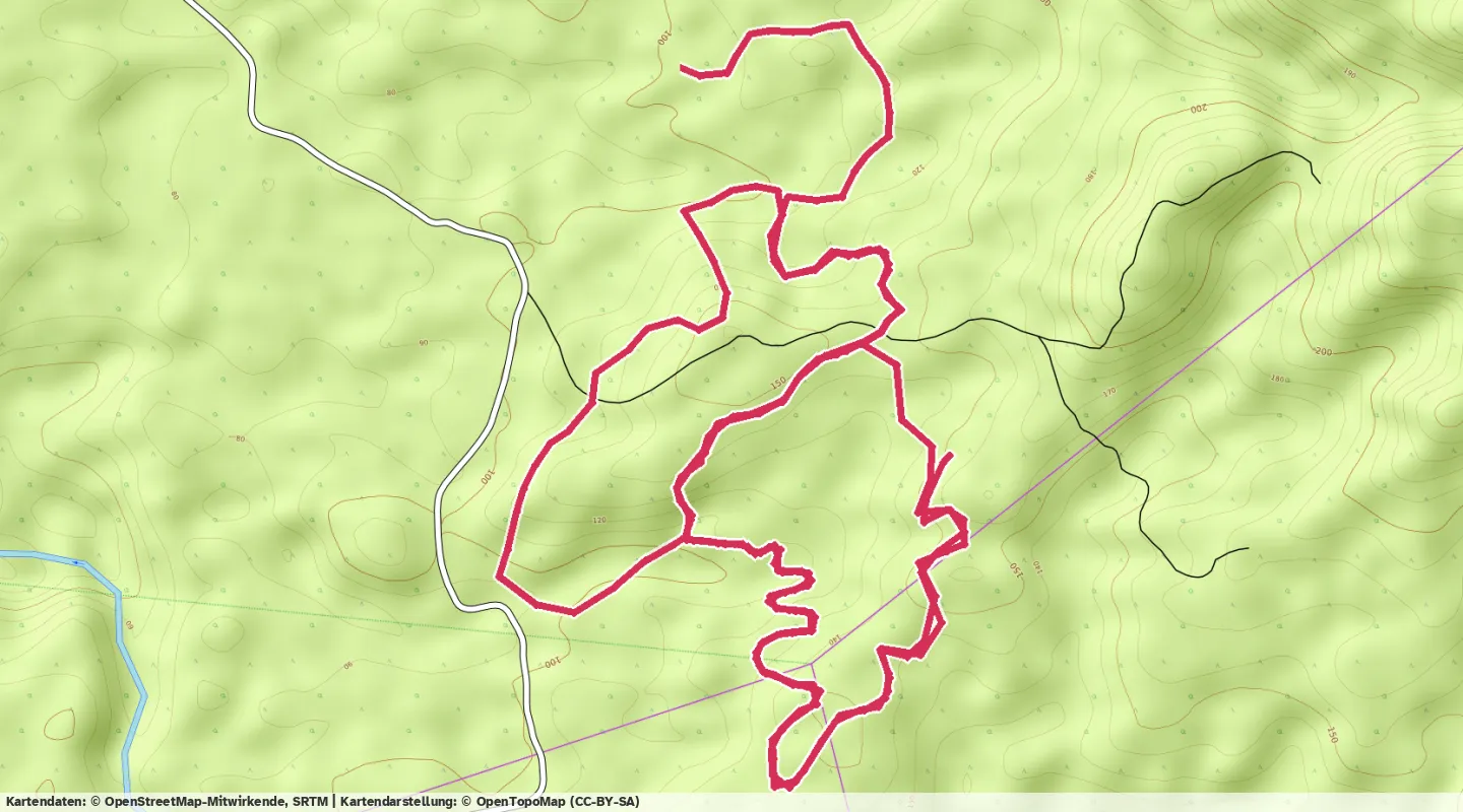 Route map for 🚴‍♂️ ⏰00:30:32 📏14.35km 🛫263m ❤️‍🔥170bpm 🪫211W 🧁403Kcal