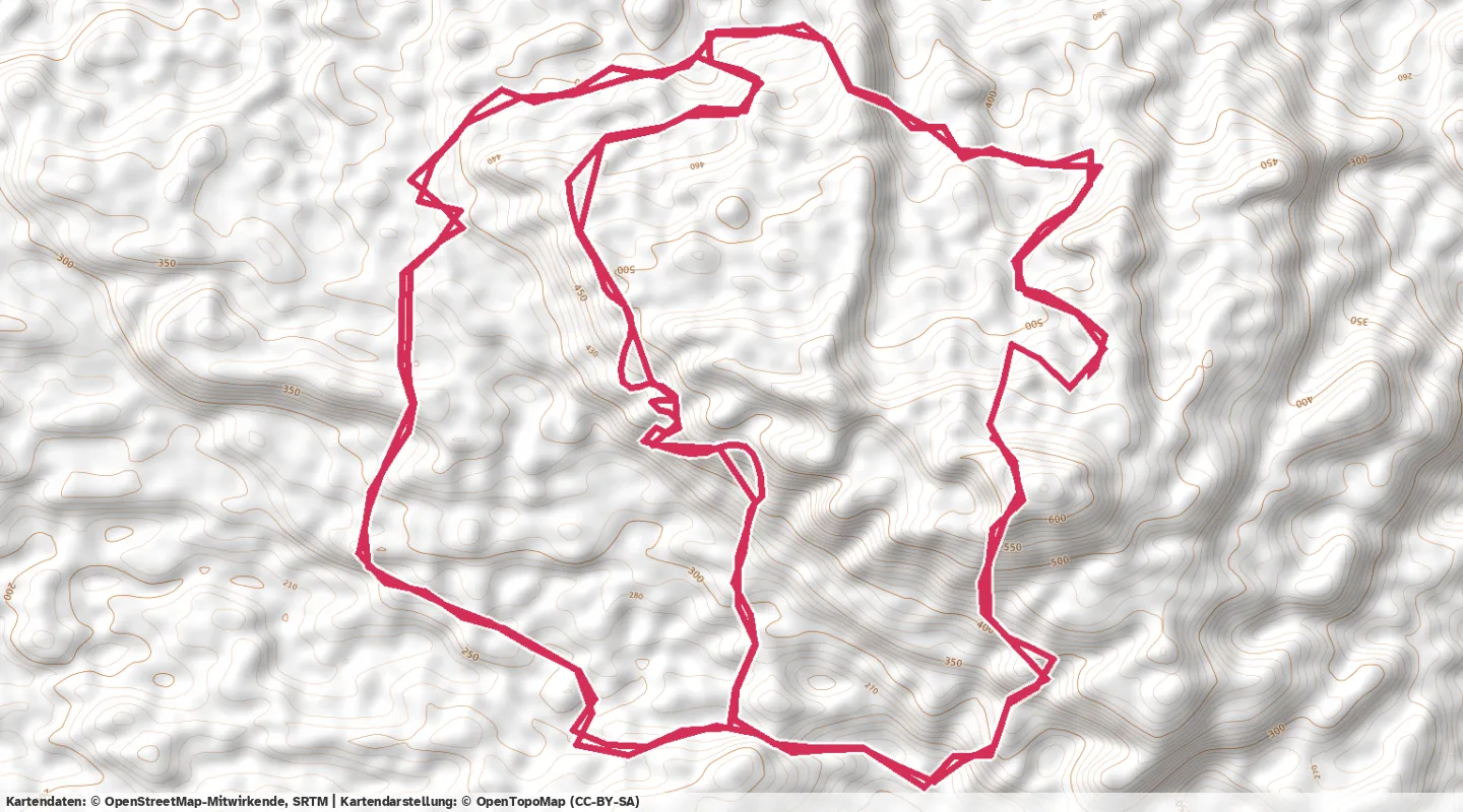 Route map for 🚴‍♂️ ⏰01:30:13 📏42.28km 🛫294m ❤️‍🔥157bpm 🪫184W 🧁996Kcal